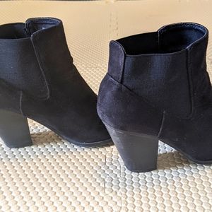 Call It Spring Faux Suede Ankle Boots Size 8